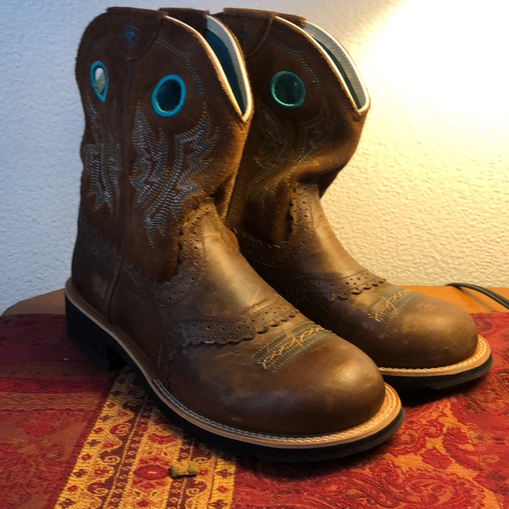 Ariat Fat Baby size 9.5 boots